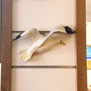 Set of three Beswick graduated flying seagulls circa 1950