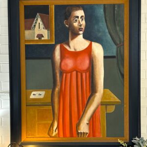 Oil on linen by Austrian/Australian artist Al Skaw 1951- signed and dated 1994